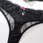 teddy-lingerie-black-mesh-corset-set-7 lingerie teddy