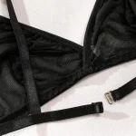 teddy-lingerie-chain-black-mesh-set-4 lingerie teddy
