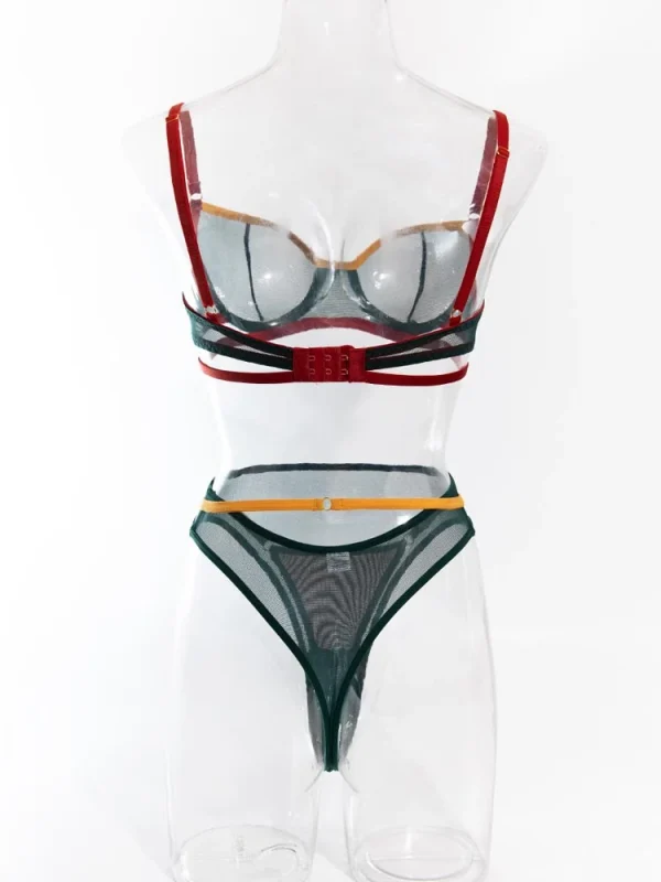 teddy-lingerie-contrast-mesh-set-7 lingerie teddy