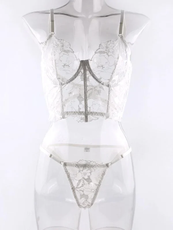 teddy-lingerie-croset-embroidered-mesh-set-6 lingerie teddy