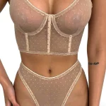 teddy-lingerie-croset-mesh-perstective-set-6 lingerie teddy