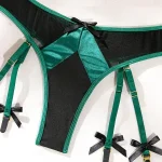 teddy-lingerie-green-black-mesh-suit-6 lingerie teddy