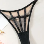 teddy-lingerie-grid-mesh-underwear-set-8 lingerie teddy