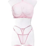 teddy-lingerie-halter-mesh-cute-suit-2 lingerie teddy