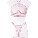 teddy-lingerie-halter-mesh-cute-suit-4 lingerie teddy