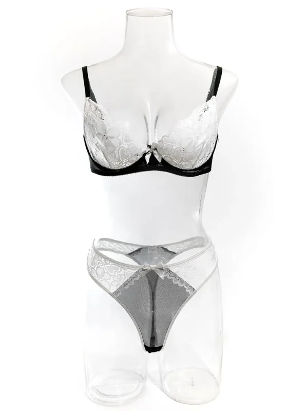 teddy-lingerie-heart-lace-underwear-set-9 lingerie teddy