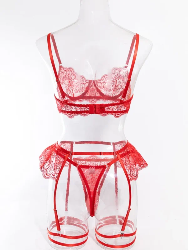 teddy-lingerie-hot-embroidered-4-piece-set-7 lingerie teddy