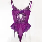 teddy-lingerie-lace-mesh-one-piece-8 lingerie teddy