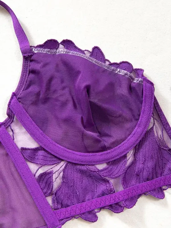 teddy-lingerie-mesh-embroidered-underwear-set-11 lingerie teddy