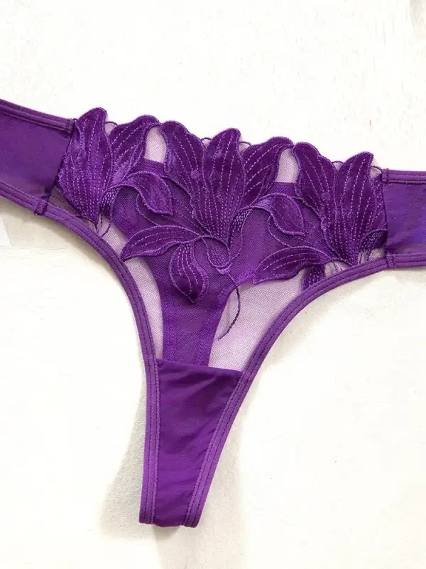 teddy-lingerie-mesh-embroidered-underwear-set-8 lingerie teddy