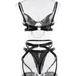 teddy-lingerie-metal-style-set-5 lingerie teddy