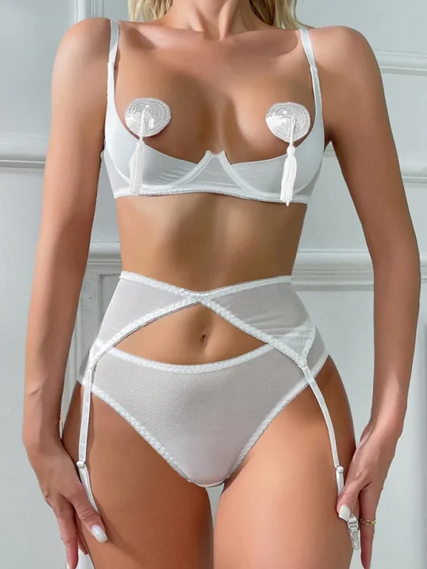 teddy-lingerie-open-cup-mesh-set-12 lingerie teddy