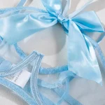 teddy-lingerie-perstective-blue-bow-suit-5 lingerie teddy
