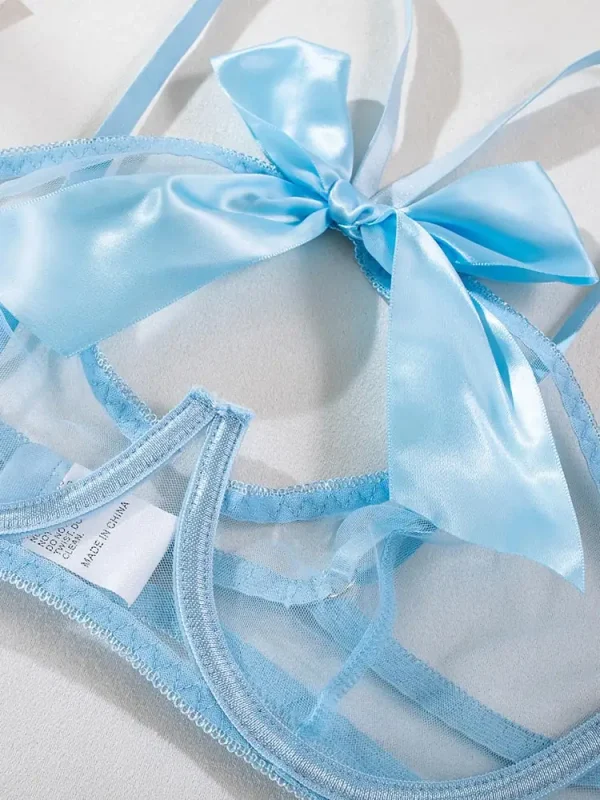 teddy-lingerie-perstective-blue-bow-suit-5 lingerie teddy