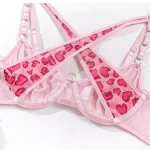 teddy-lingerie-pink-heart-pattern-set-5 lingerie teddy