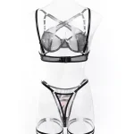 teddy-lingerie-zebra-texture-set-4 lingerie teddy