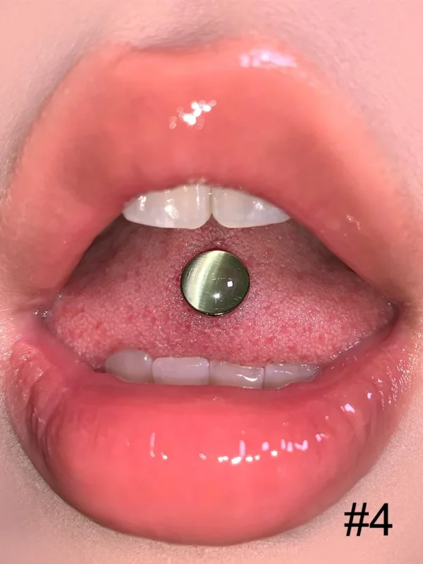Body-Jewellery-Cat-Eye-Stone-Tongue-Stud-5 body piercing jewellery