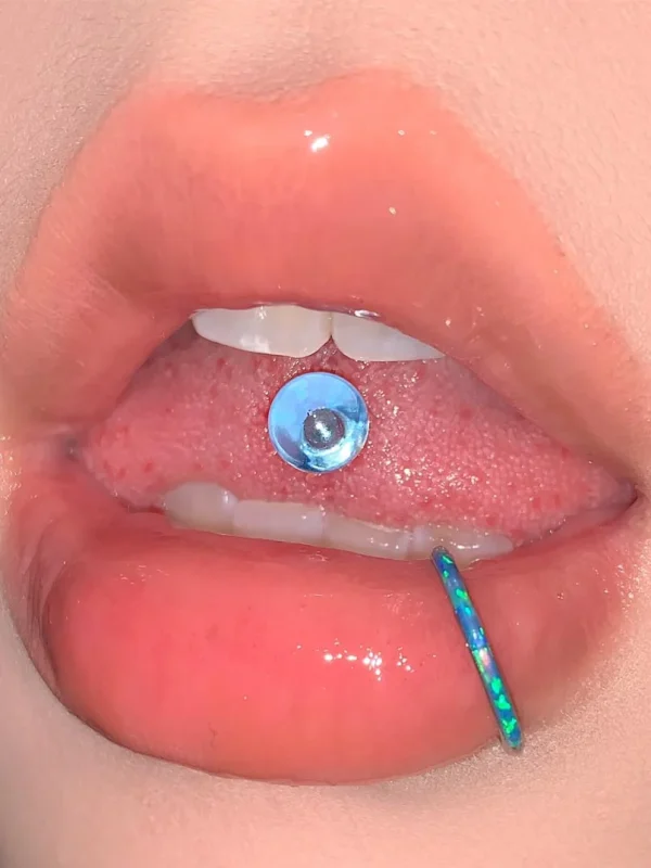 Body-Jewellery-Colorful-Acrylic-Tongue-Stud-1 tongue piercing studs