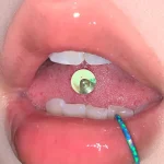 Body-Jewellery-Colorful-Acrylic-Tongue-Stud-3 tongue piercing studs