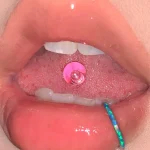 Body-Jewellery-Colorful-Acrylic-Tongue-Stud-4 tongue piercing studs