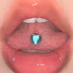 Body-Jewellery-Heart-Cat-Eye-Stone-Tongue-Stud-4 piercing jewellery