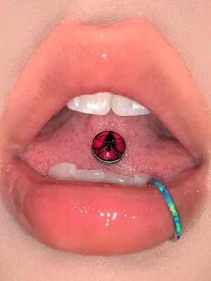 Body-Jewellery-Red-Star-Tongue-Stud-2 tongue piercing studs