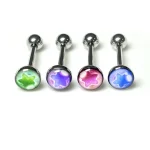 Body-Jewellery-Resin-Star-Tongue-Stud-6 tongue piercing studs