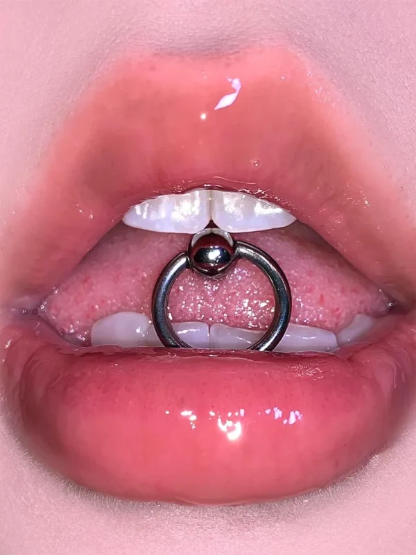 Body-Jewellery-Titanium-Ring-Tongue-Stud-3 tongue piercing rings