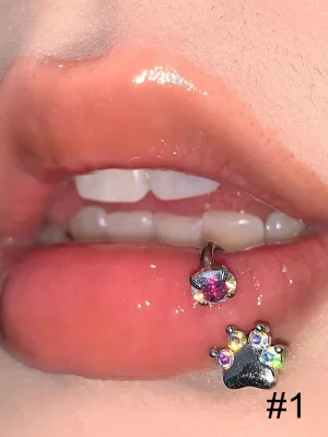 lip piercing rings