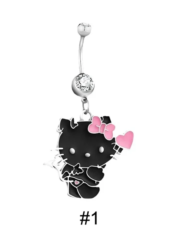 belly-button-piercing-ring-anime-collection-body-jewelry-2 belly button jewellery