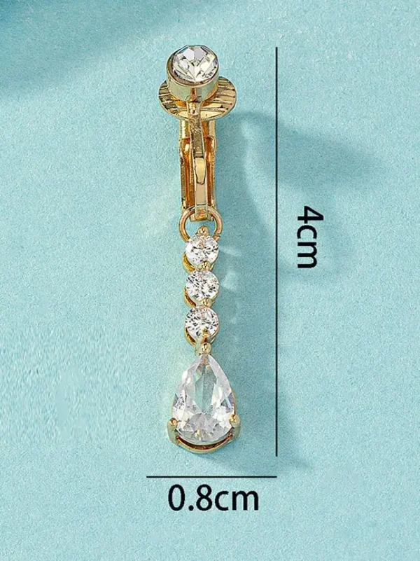 belly-button-piercing-ring-drop-zircon-body-jewelry-2 belly button jewellery