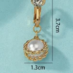 belly-button-piercing-ring-entangled-pearl-body-jewelry-2 belly button jewellery