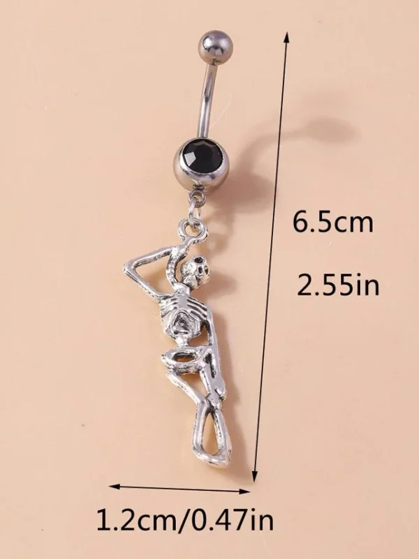 belly-button-piercing-ring-gothic-skeleton-body-jewelry-2 belly button jewellery