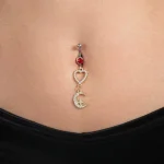 belly-button-piercing-ring-heart-moon-body-jewelry-1 belly button jewellery
