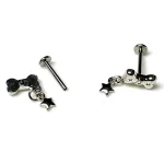 body-jewellery-bone-star-lip-piercing-rings-3 Body Jewellery Bone Star Lip Piercing Studs L110