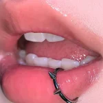 body-jewellery-spike-titanium-lip-piercing-rings-1 lip piercing rings