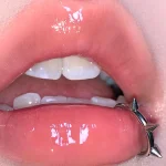 body-jewellery-spike-titanium-lip-piercing-rings-2 lip piercing rings