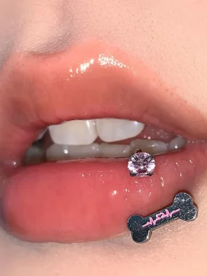 body-jewellery-zircon-bone-lip-piercing-rings-1 piercing jewelry
