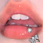 body-jewellery-zircon-bownot-lip-piercing-rings-1 piercing jewelry