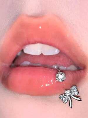 body-jewellery-zircon-bownot-lip-piercing-rings-1 piercing jewelry