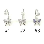 body-jewellery-zircon-bownot-lip-piercing-rings-5 Body Jewellery Zircon Bownot Lip Piercing Rings L111