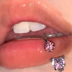 body-jewellery-zircon-heart-lip-piercing-rings-3 piercing jewelry