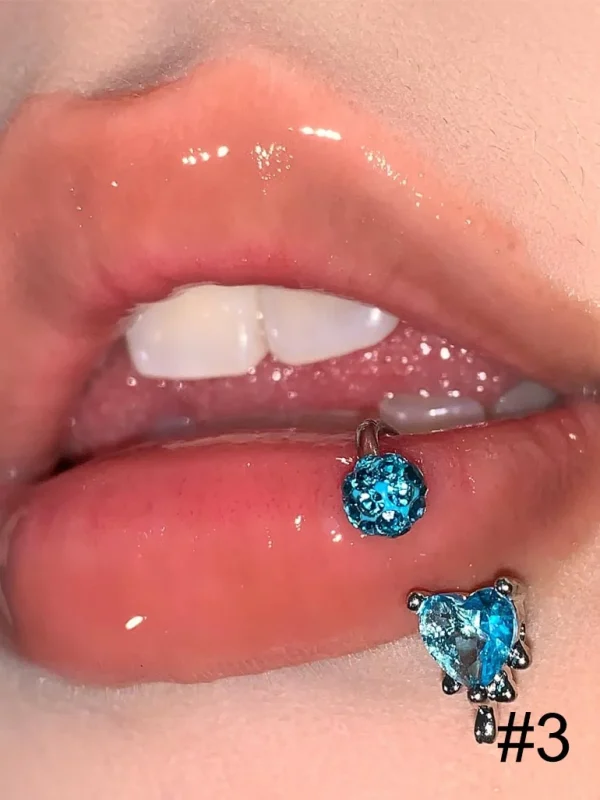 body-jewellery-zircon-heart-lip-piercing-rings-4 piercing jewelry