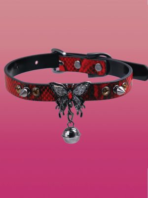 check-necklace-butterfly-bell-collar-1 choker necklaces