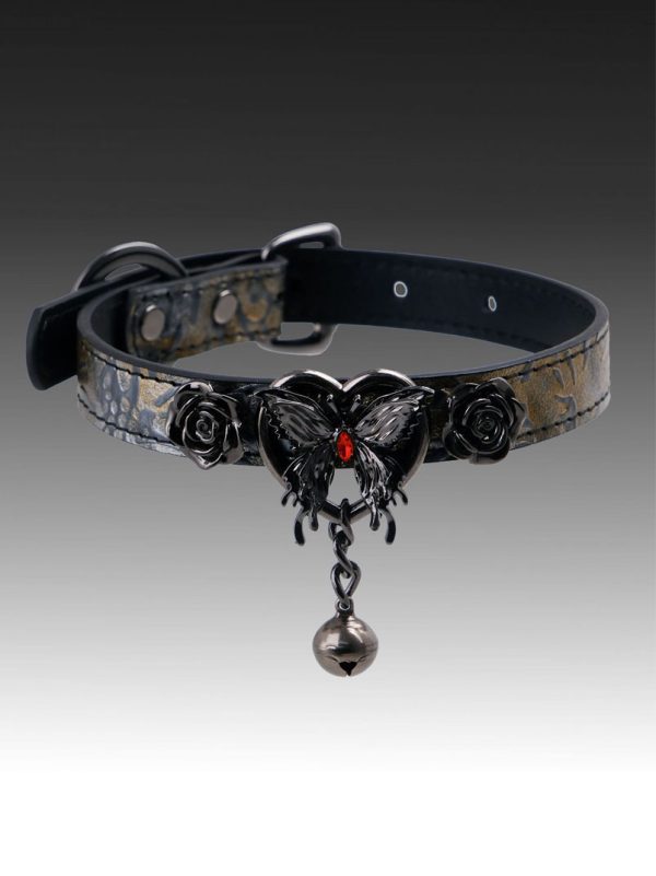 check-necklace-gothic-black-butterfly-collar-1 choker necklaces