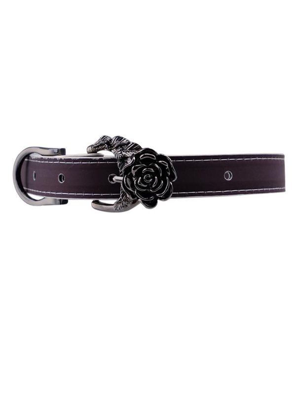 check-necklace-rose-collar-4 choker necklaces