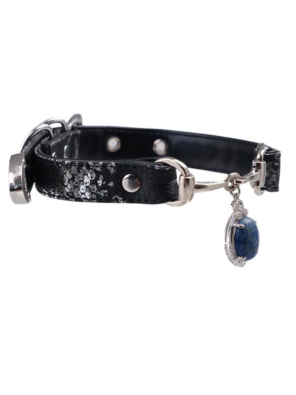 choker-necklace-blue-pendant-collar-3 choker necklaces