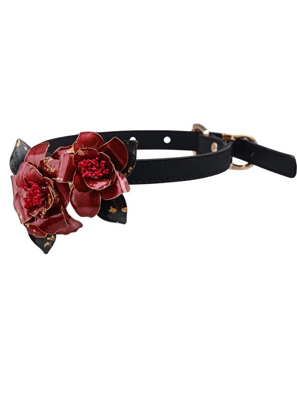 choker-necklace-gorgeous-rose-collar-3 choker necklaces