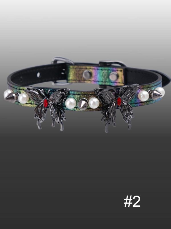 choker-necklace-subculture-butterfly-collar-4 choker necklaces