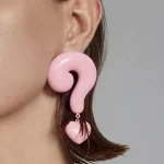 cute-earrings-question-mark-shape-1 cute ear studs